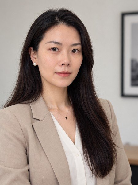 Portrait of Qian (Cyan) Zhao